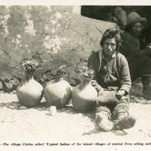 Peru Chicha Seller Native Indian Beer