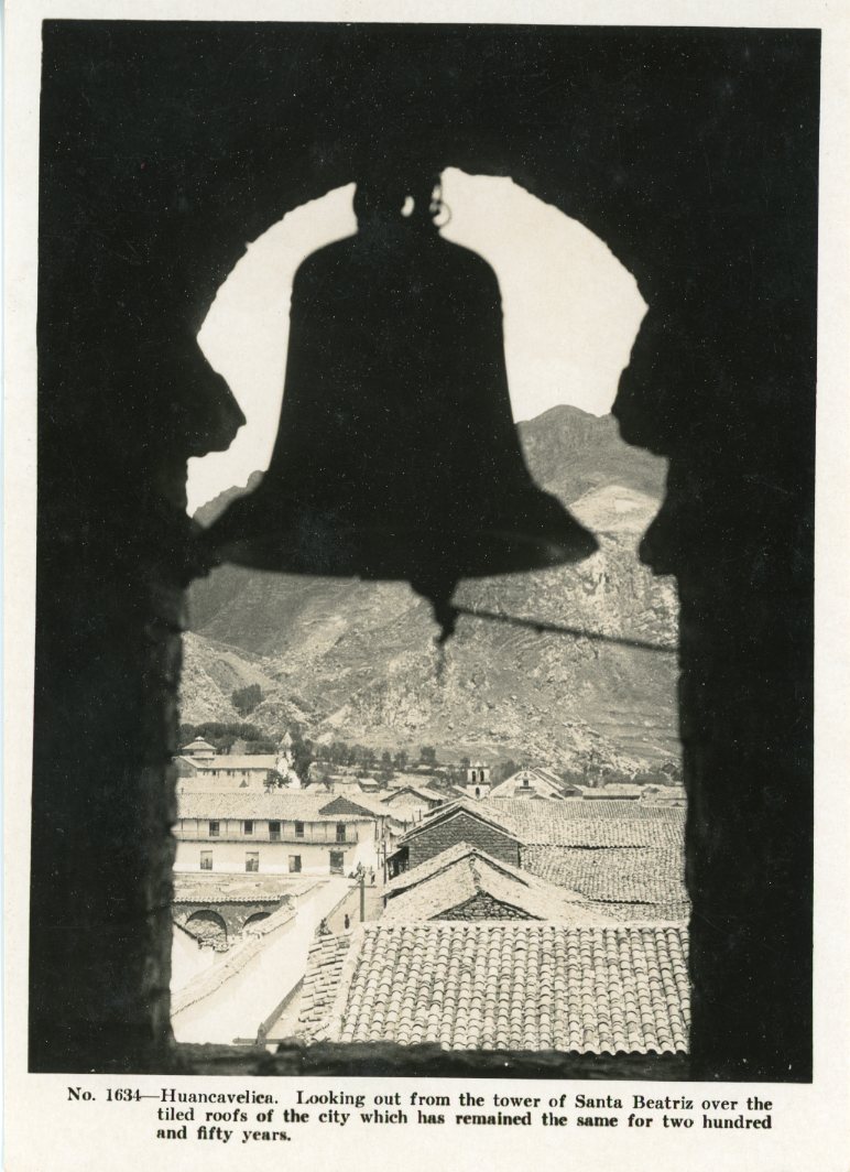Peru Huancavelica from Tower of Santa Beatriz