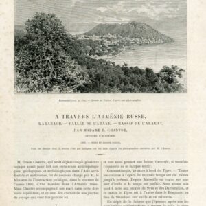 1890 Russian Armenia and Karabakh by Chatre Giresun Salyan Norashen