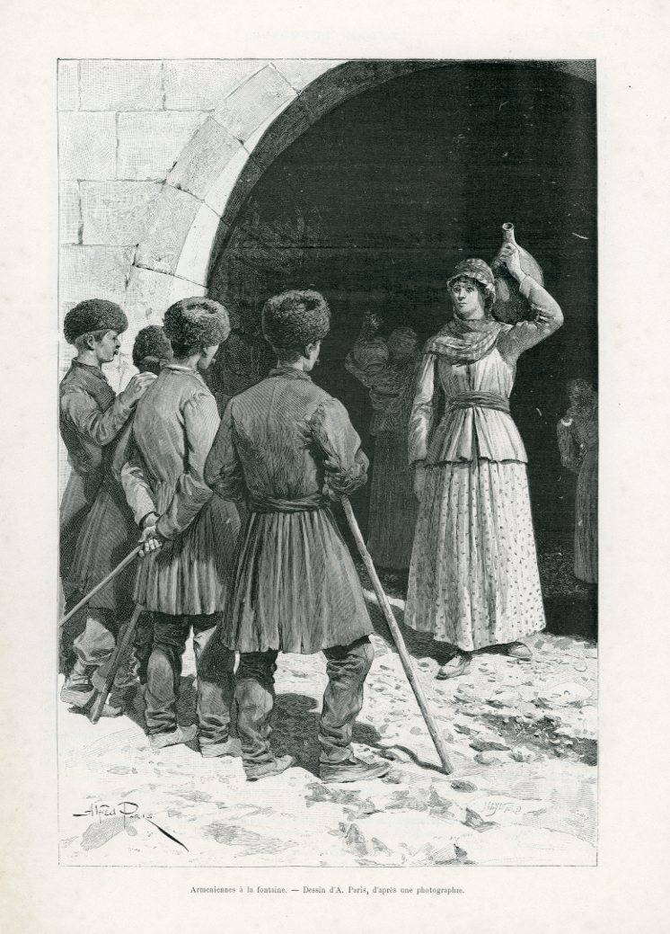 1890 Russian Armenia and Karabakh by Chatre Azerbaijan Shusha Lissagorsk - Image 4