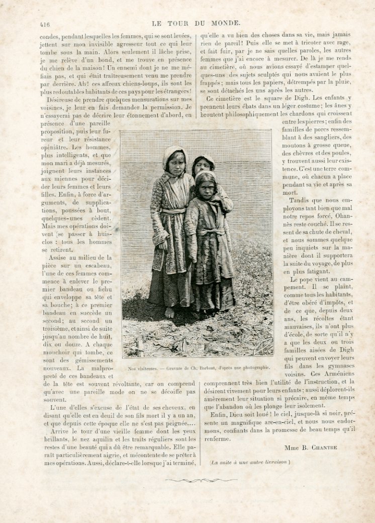 1890 Russian Armenia and Karabakh by Chatre Azerbaijan Shusha Lissagorsk - Image 5