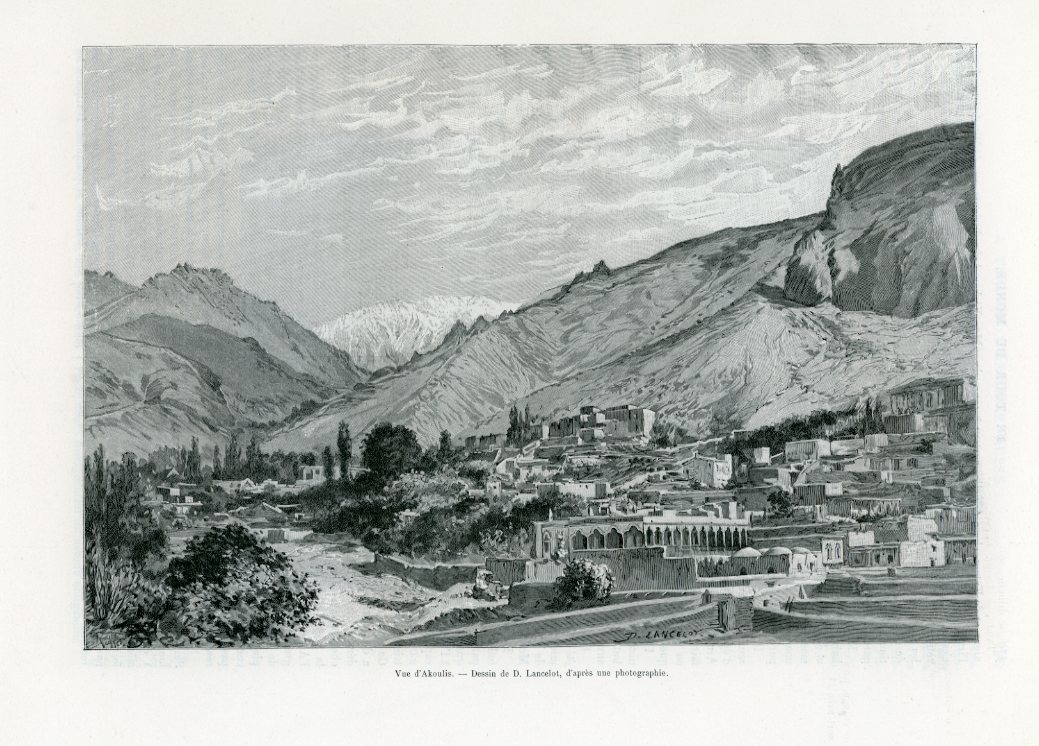 1890 Russian Armenia and Karabakh by Chatre Azerbaijan Ordubad Akulis - Image 4
