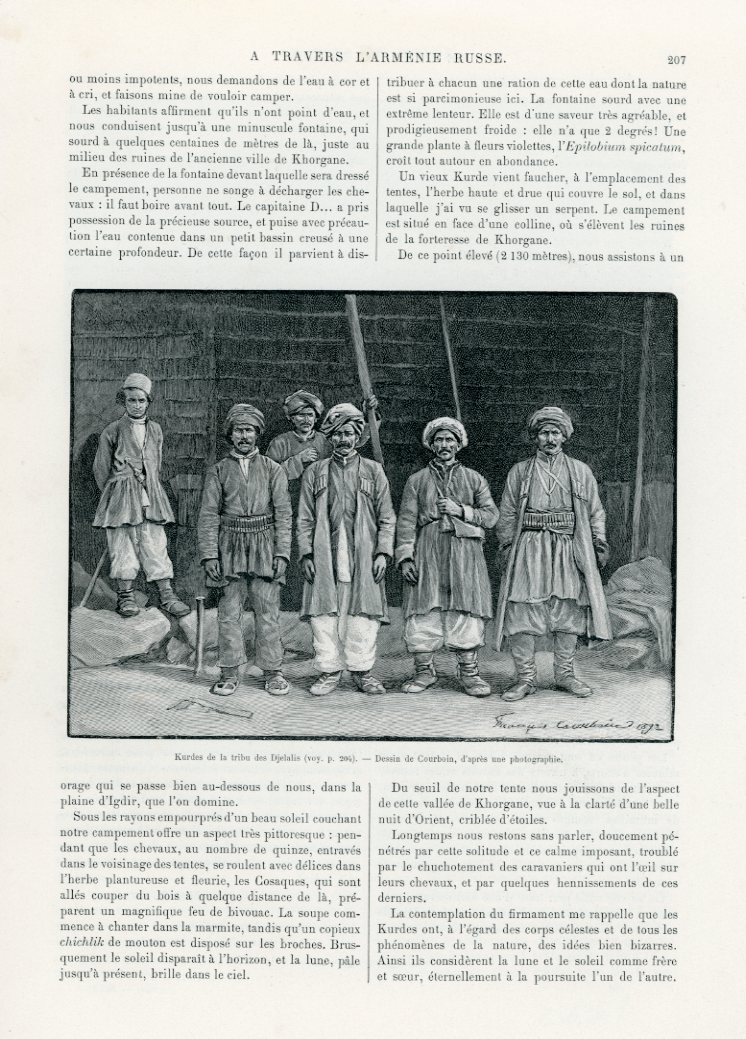 1890 Russian Armenia and Karabakh by Chatre Azerbaijan Turkey - Image 4