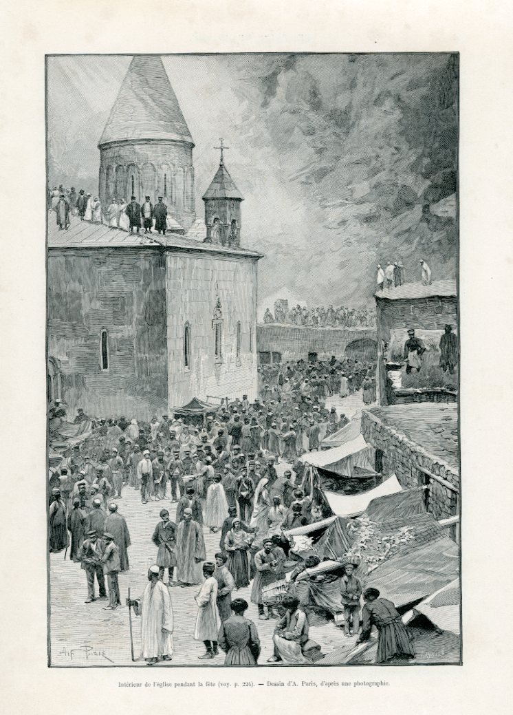 1890 Russian Armenia and Karabakh by Chatre Geghart Kulp Turkey - Image 4