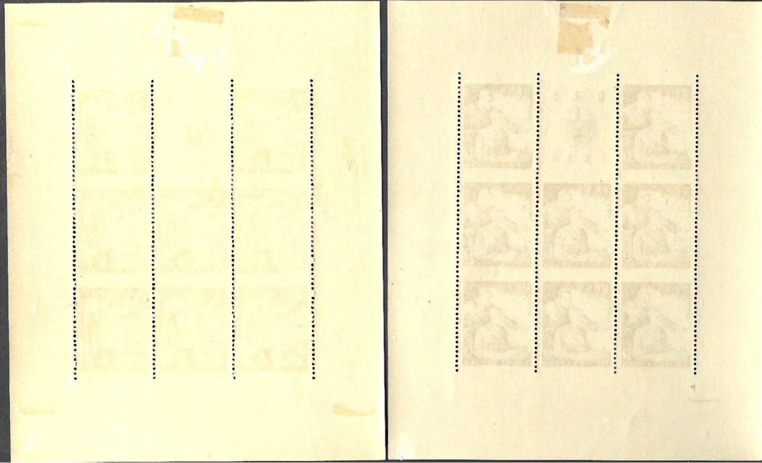 1944 Croatia Workers Complete Sheetlet set ** - Image 6