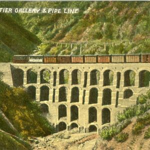 India Railway Arch Bridge and Pipeline