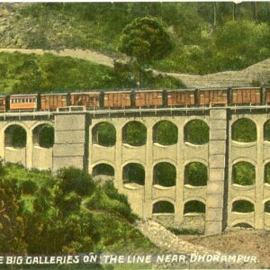 India Railway Arch Bridge near Dhorampur