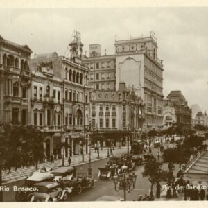 Brazil Rio de Janeiro Rio Branco Avenue photocard