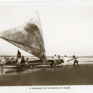 Brazil Jangada fishing boat at Ceara