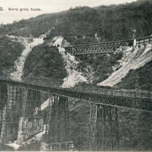 Brazil Santos Serra Grota Funda railway bridge