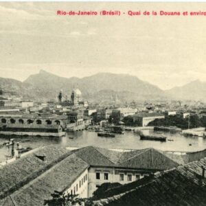 Brazil Rio de Janeiro Customs and Arsenal Wharf