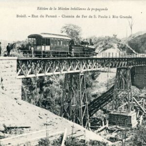 Brazil Parana Sao Paulo to Rio Grande Railway