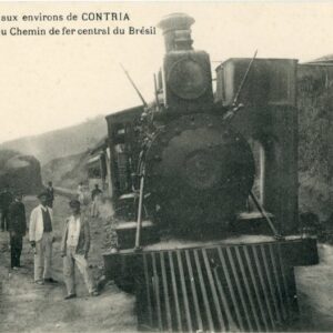Brazil Contria Railway Steam Locomotive