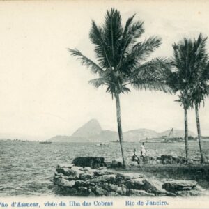 Brazil Rio De Janeiro Sugarloaf Mountain from Ilha das Cobras