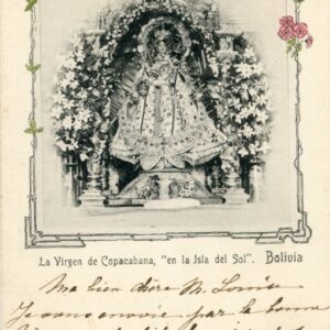 Bolivia Virgin of Copacabana on the Island of Sun