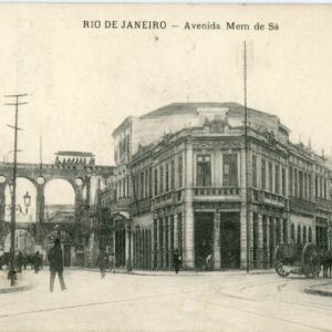 Brazil Rio de Janeiro Mem de Sa Avenue 1910 to Austria