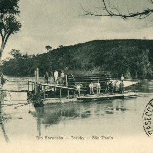 Brazil Tatui Sorocaba River 1912 to Paris