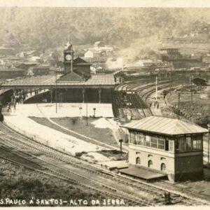 Brazil Santos Railway Alto da Serra photocard