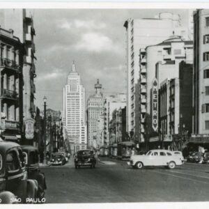 Brazil Sao Paulo Sao Joao Avenue 1949 to Switzerland