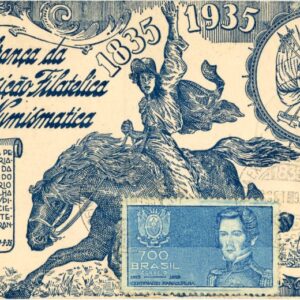 Brazil 1935 Philatelic and Numismatic Exhibition to Argentina