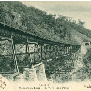 Brazil Sao Paulo Serra Railway Viaduct 1907 to Mainz