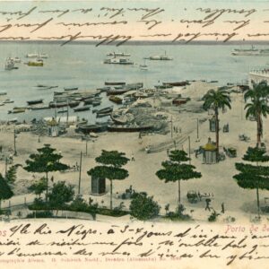 Brazil Manaus Port 1904 to Lausanne