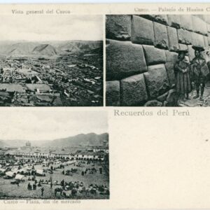 Peru Cusco multi view postcard 1