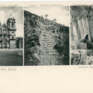 Peru Cusco multi view postcard 2
