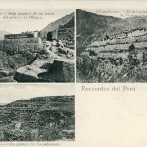 Peru Cusco multi view postcard 3