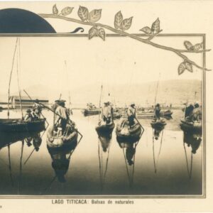 Peru Lake Titicaca Native Reed Boats