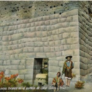 Peru Cusco Calca Remains of Inca House