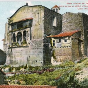 Peru Cusco Santo Domingo Church over Inca Ruins