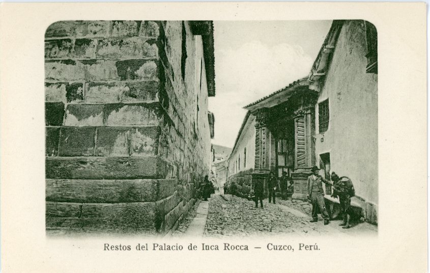 Peru Cusco Inca Roca Palace Remains