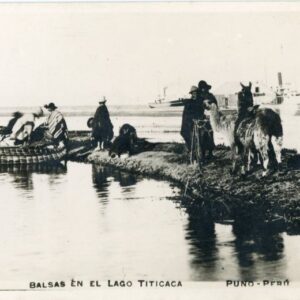 Peru Puno Rafts on Lake Titicaca