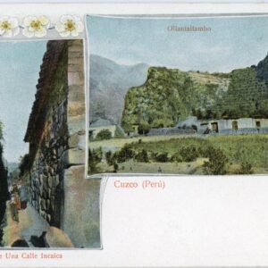 Peru Cusco Ollantaytambo Inca Street