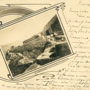 Peru Ollantaytambo Ollanto Palace 1903 to Germany