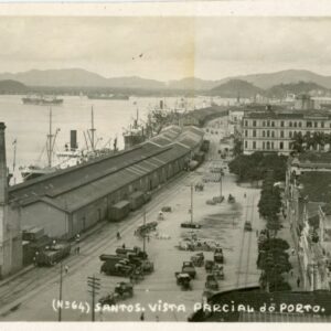 Brazil Santos Port 1933 photocard