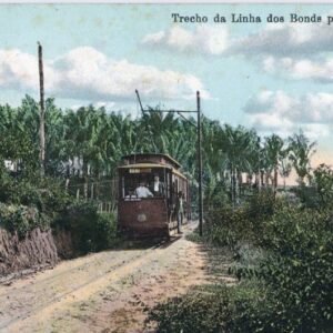 Brazil Manaus Tram Line to Flores 1908 to High Wycombe