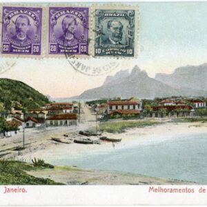 Brazil Copacabana Improvements 1909 to Paris