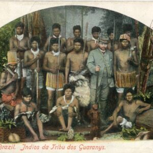 Brazil Guarani Tribe people 1910 to USA