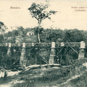 Brazil Manaus Cachoeira Grande Stream 1912 to London
