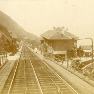 Brazil Sao Paulo Railway photocard 1908 to Spa Belgium