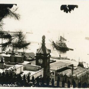 Chile Valparaiso Port photocard