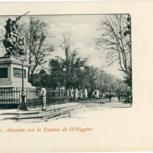 Chile Santiago Alameda O'Higgins Statue