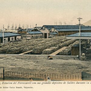 Chile Iquique Railway Station Nitrates during Strike