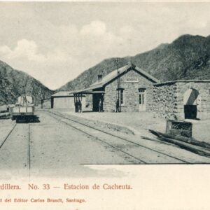 Argentina Cacheuta Station Chilean Mountain Trail