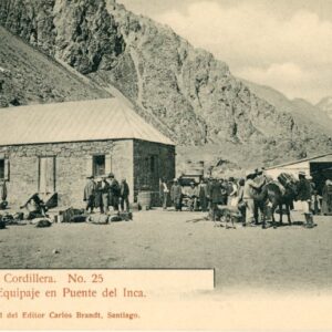 Chile Puente del Inca Loading Luggage Mountain Trail