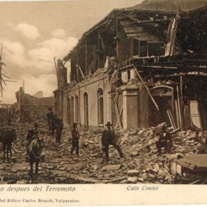 Chile Valparaiso Earthquake Condel Street