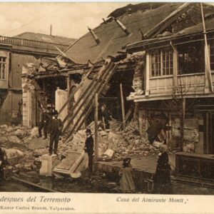 Chile Valparaiso Earthquake Admiral Montt's House