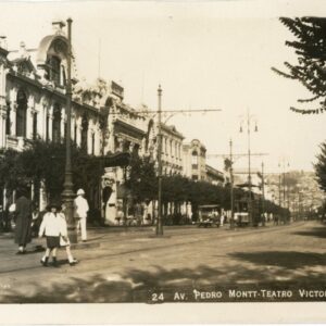 Chile Valparaiso Pedro Montt avenue Victoria Theater